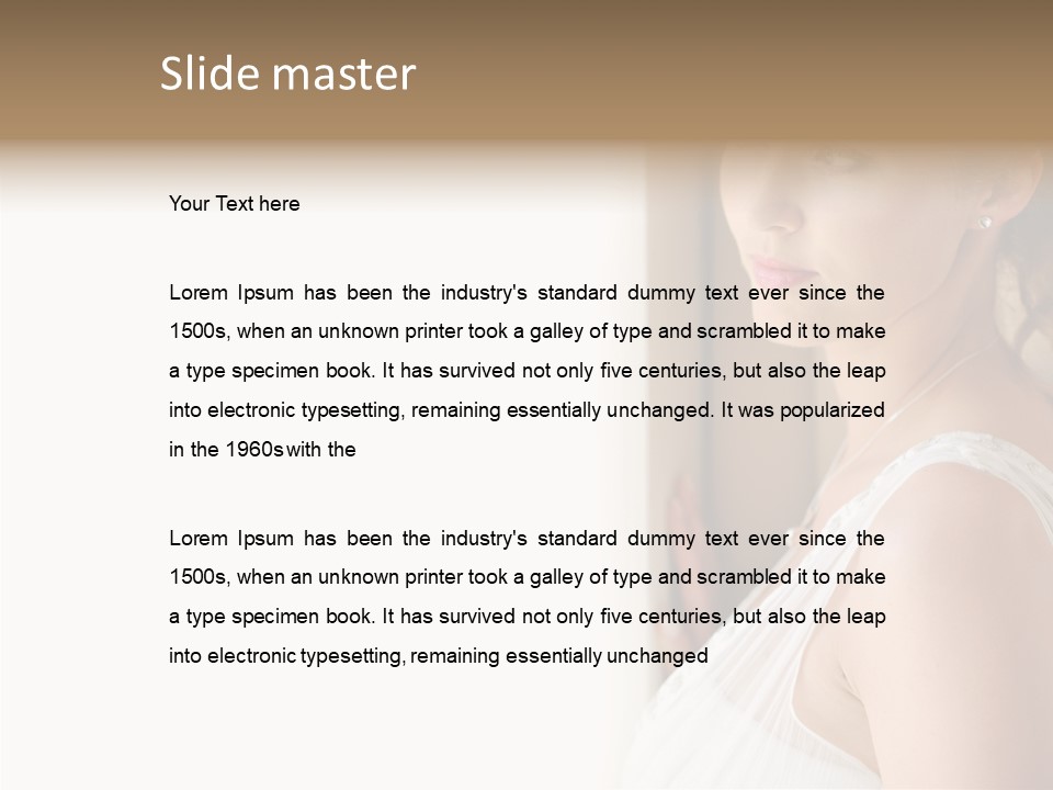 Helping Hand Grandmother Finger PowerPoint Template