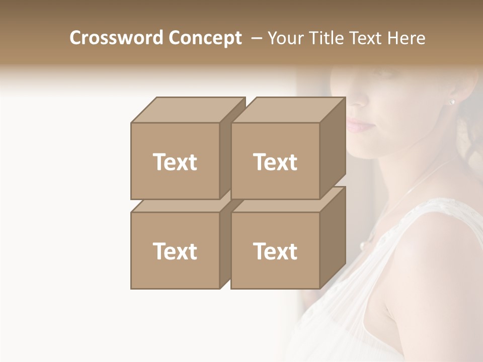 Helping Hand Grandmother Finger PowerPoint Template