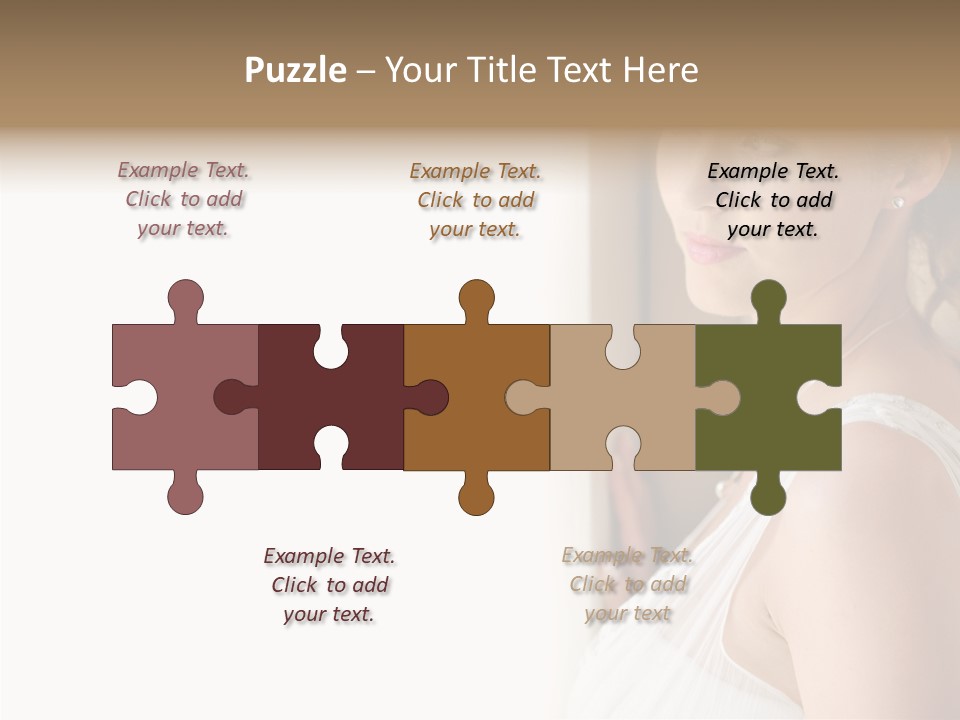 Helping Hand Grandmother Finger PowerPoint Template