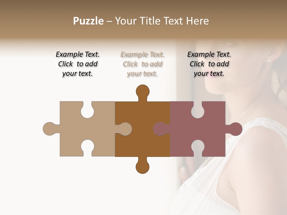 Helping Hand Grandmother Finger PowerPoint Template