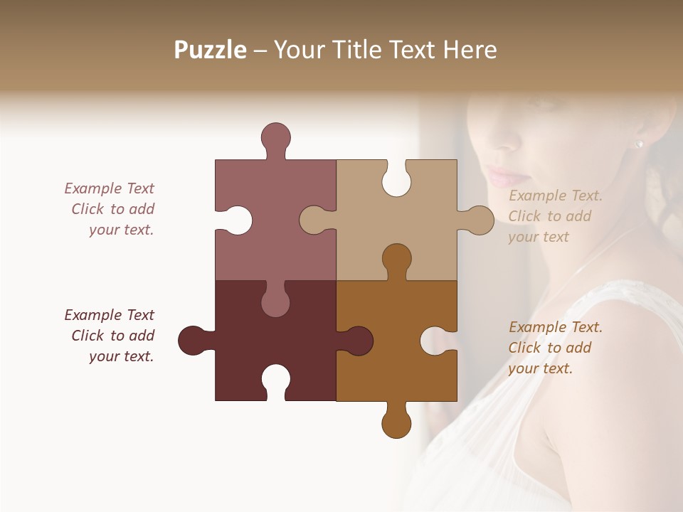 Helping Hand Grandmother Finger PowerPoint Template