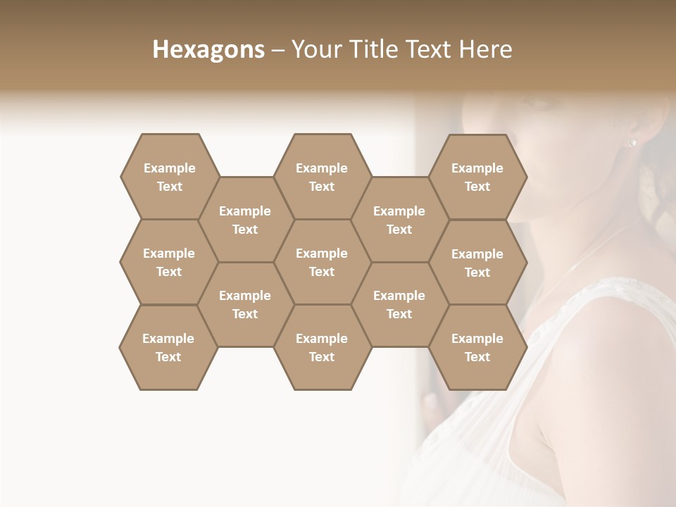 Helping Hand Grandmother Finger PowerPoint Template