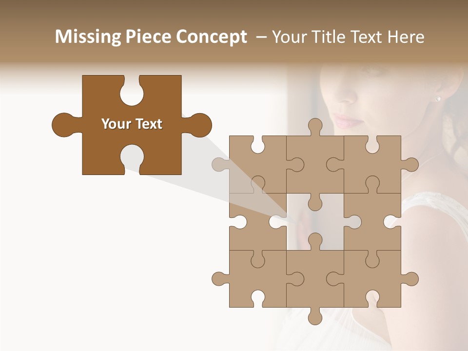 Helping Hand Grandmother Finger PowerPoint Template