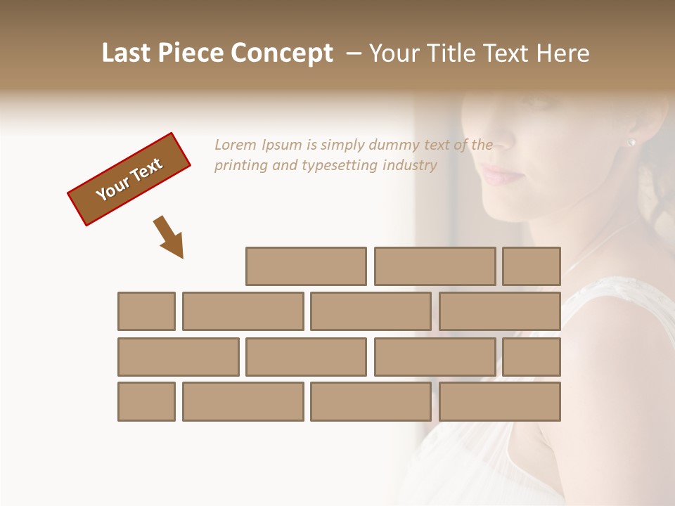 Helping Hand Grandmother Finger PowerPoint Template