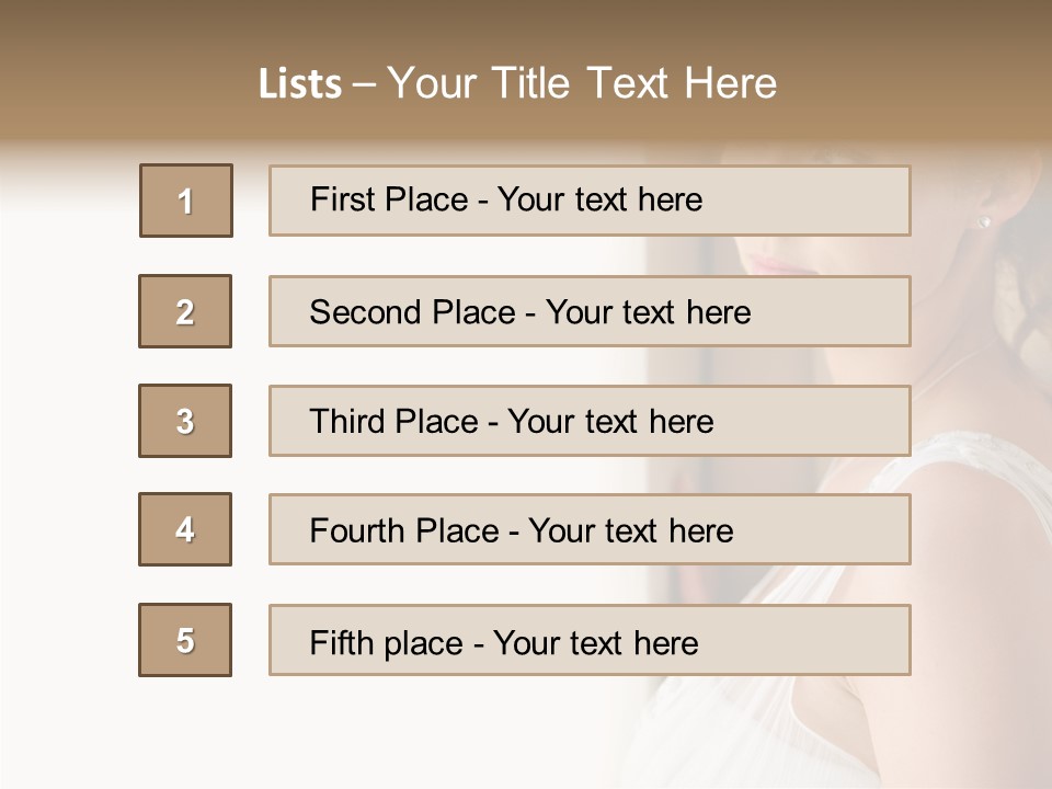 Helping Hand Grandmother Finger PowerPoint Template