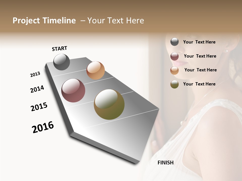 Helping Hand Grandmother Finger PowerPoint Template
