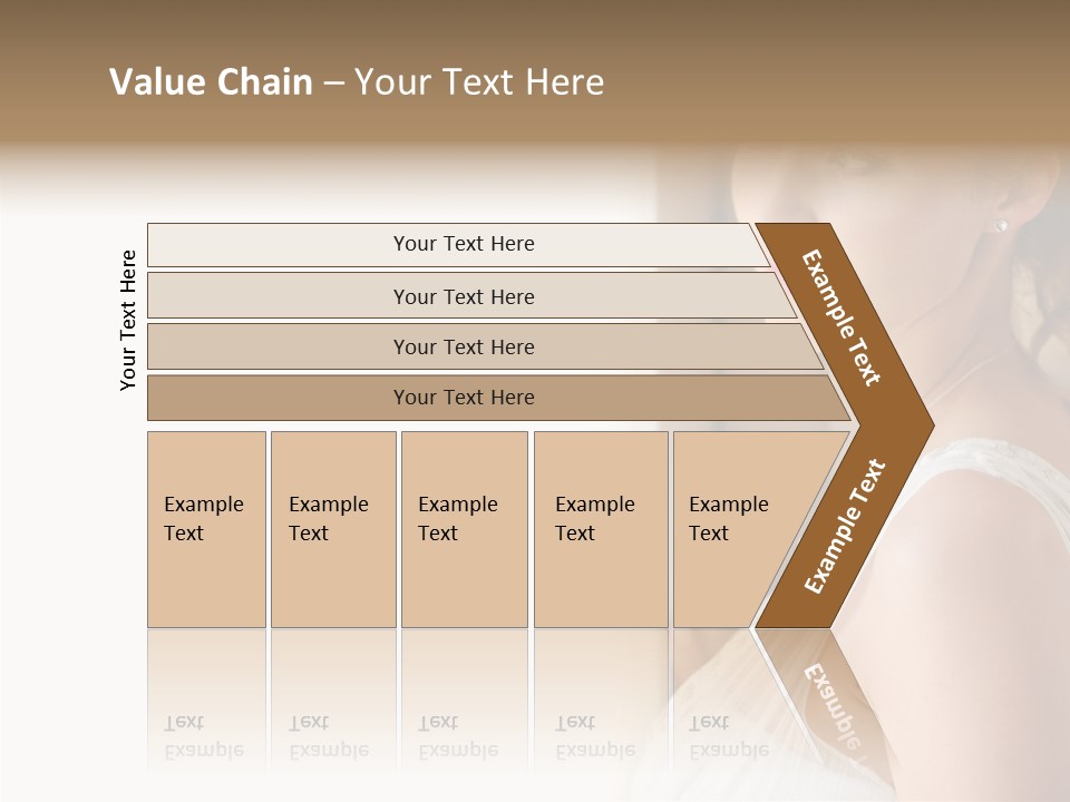 Helping Hand Grandmother Finger PowerPoint Template