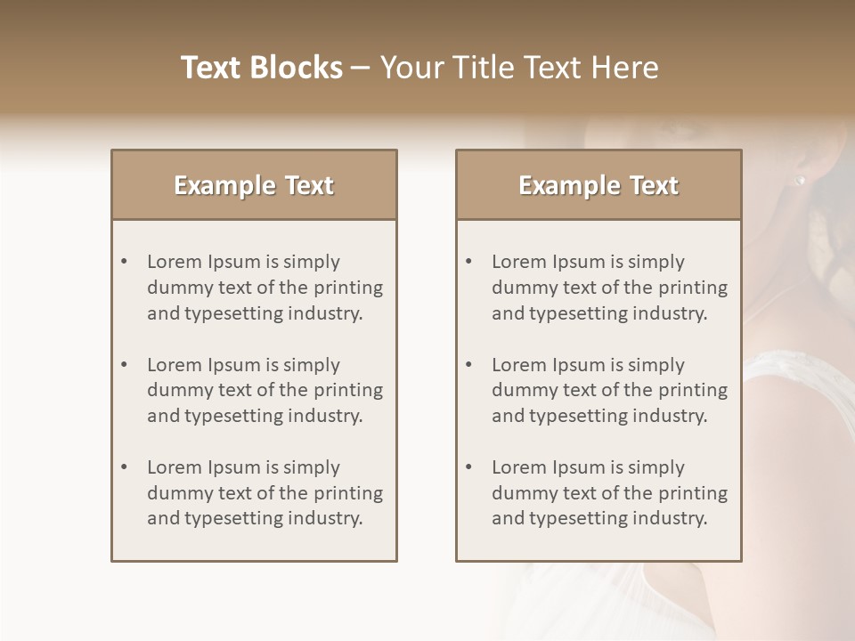 Helping Hand Grandmother Finger PowerPoint Template