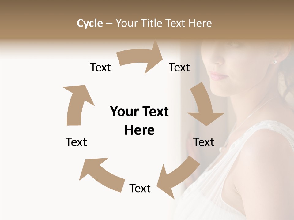 Helping Hand Grandmother Finger PowerPoint Template