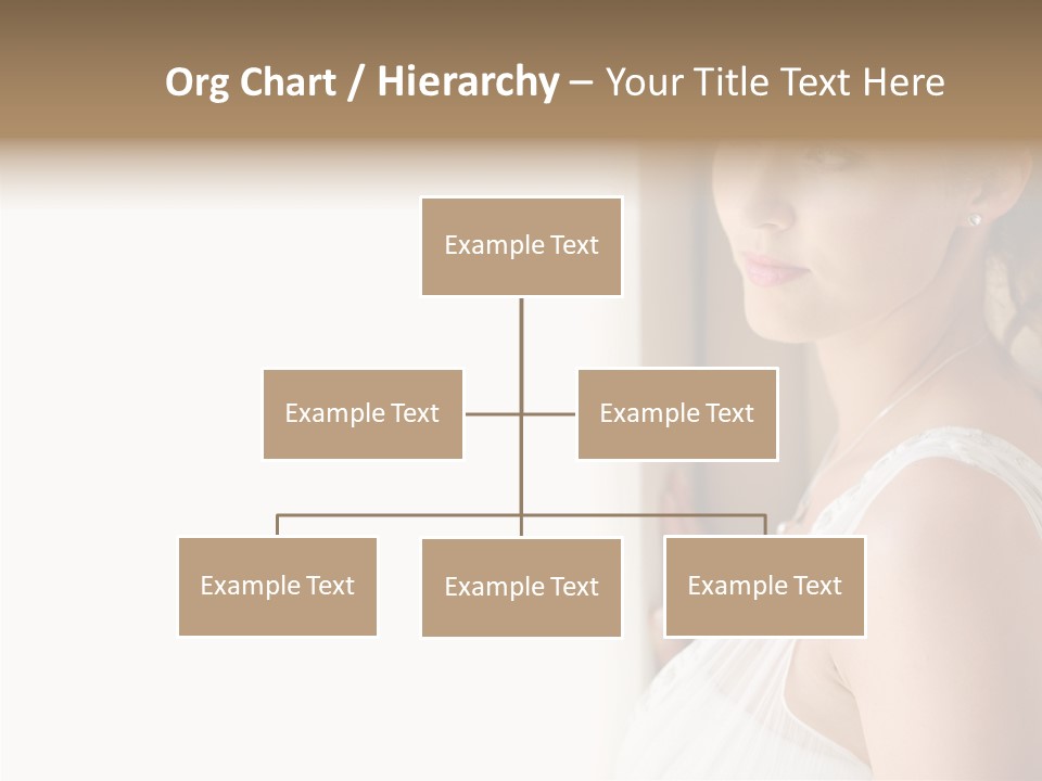 Helping Hand Grandmother Finger PowerPoint Template