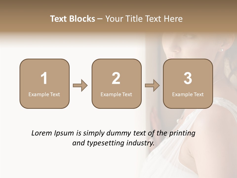 Helping Hand Grandmother Finger PowerPoint Template