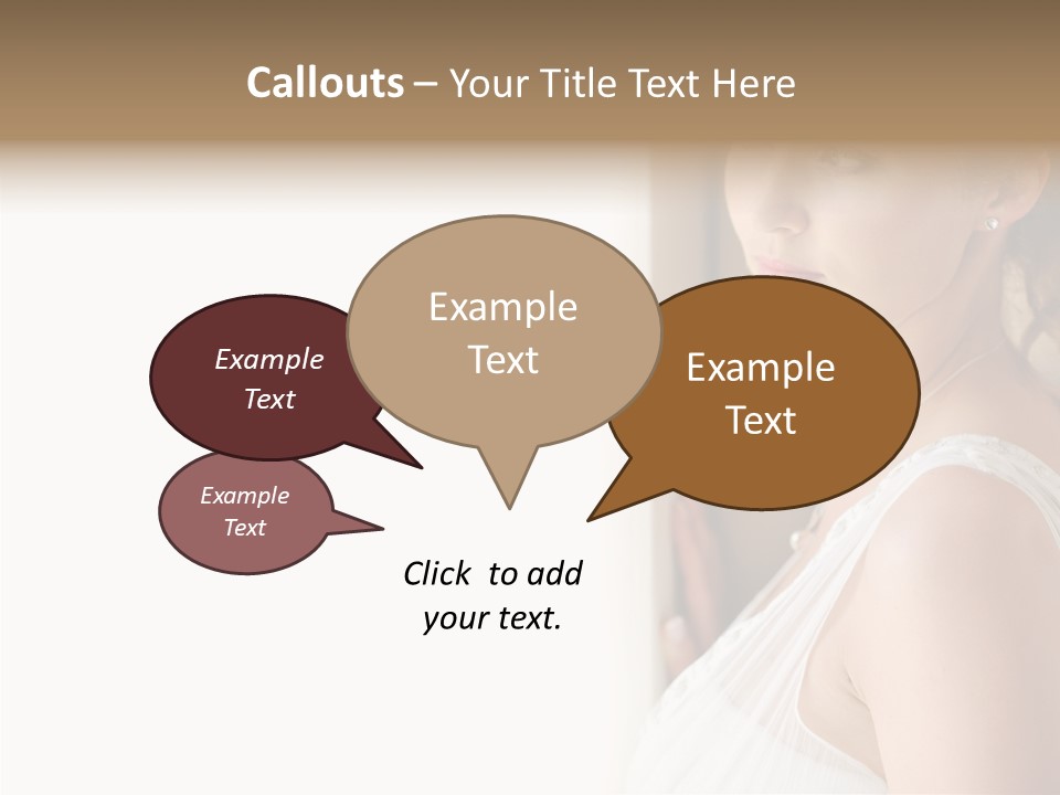 Helping Hand Grandmother Finger PowerPoint Template