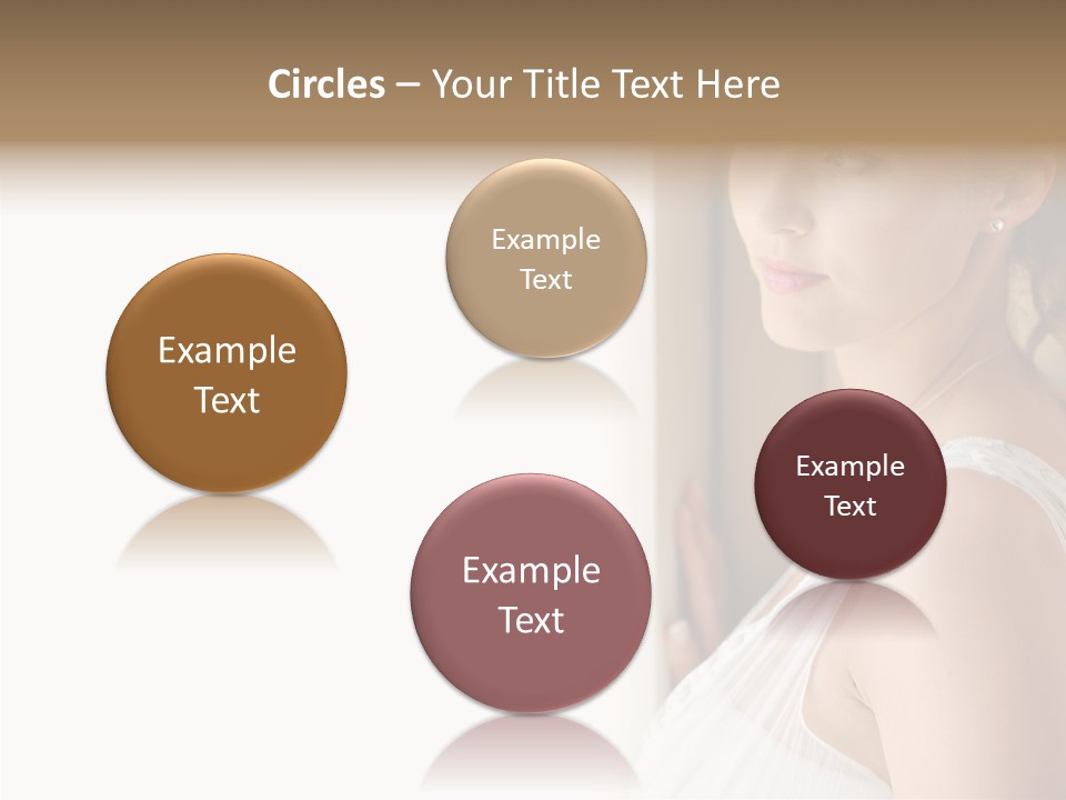 Helping Hand Grandmother Finger PowerPoint Template