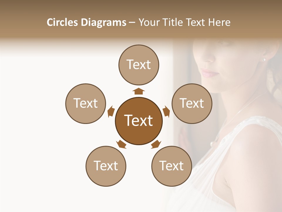 Helping Hand Grandmother Finger PowerPoint Template