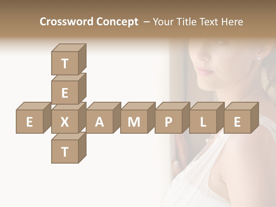 Helping Hand Grandmother Finger PowerPoint Template