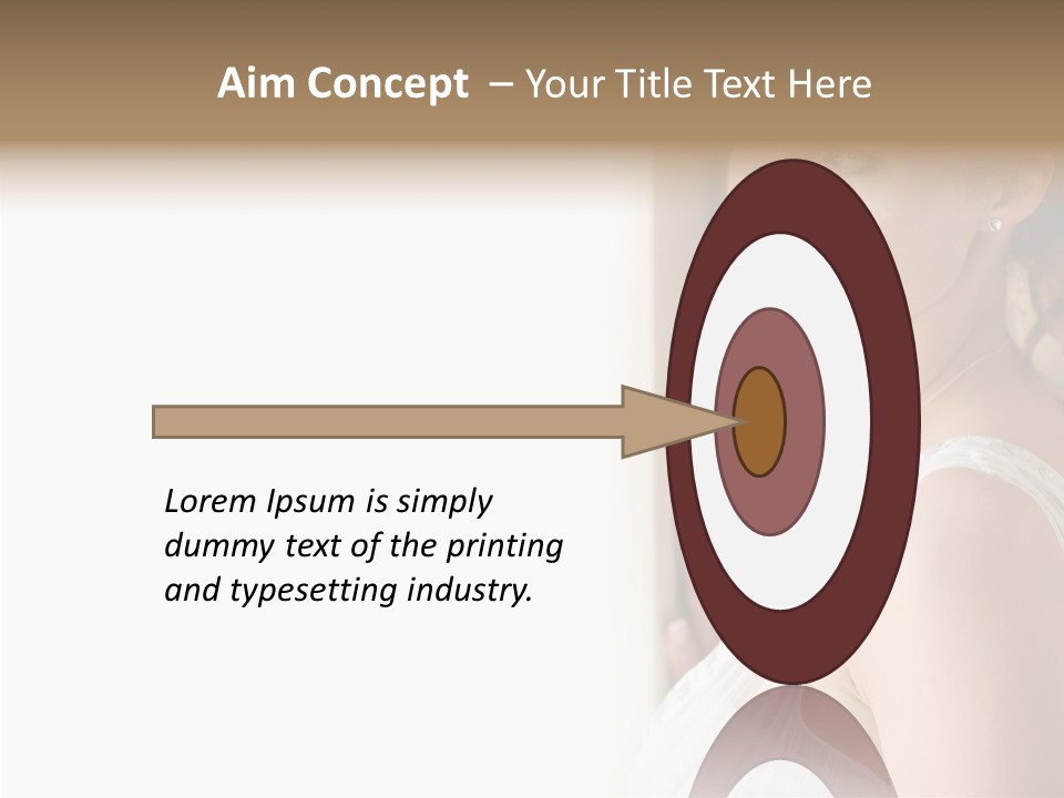 Helping Hand Grandmother Finger PowerPoint Template