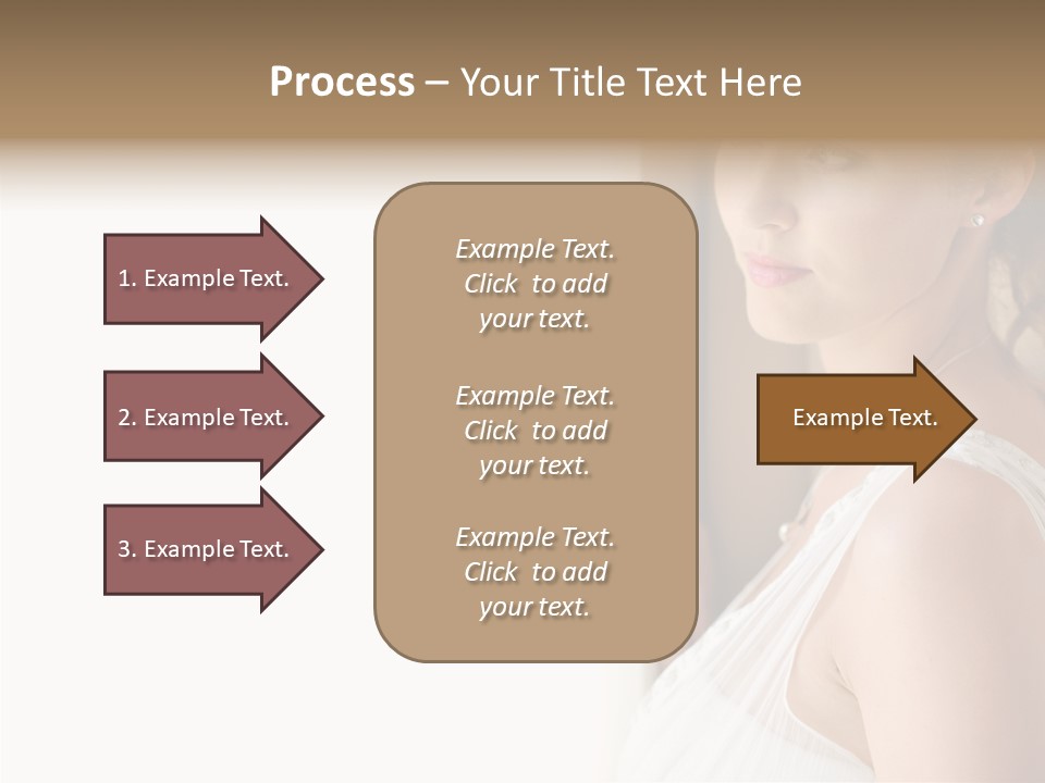 Helping Hand Grandmother Finger PowerPoint Template