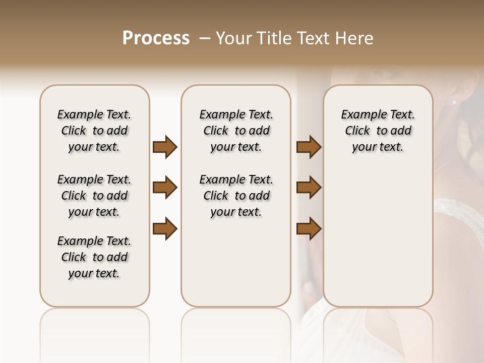 Helping Hand Grandmother Finger PowerPoint Template