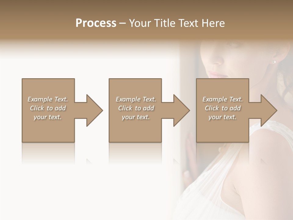 Helping Hand Grandmother Finger PowerPoint Template