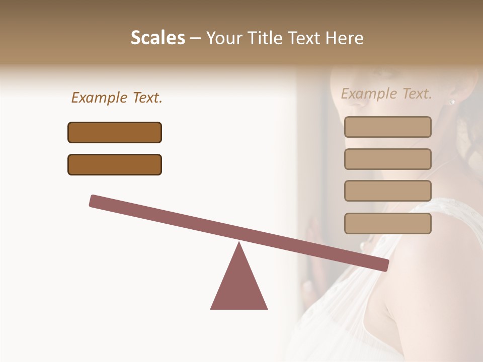 Helping Hand Grandmother Finger PowerPoint Template