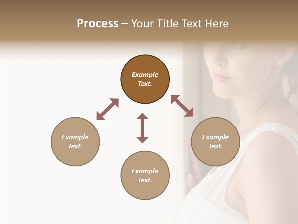 Helping Hand Grandmother Finger PowerPoint Template