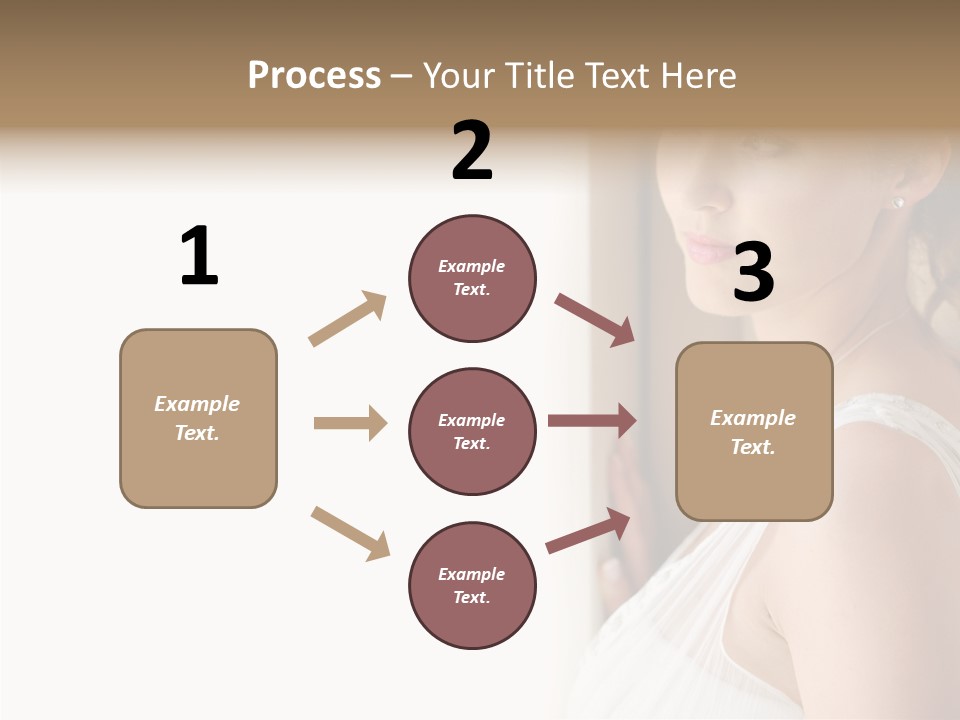 Helping Hand Grandmother Finger PowerPoint Template