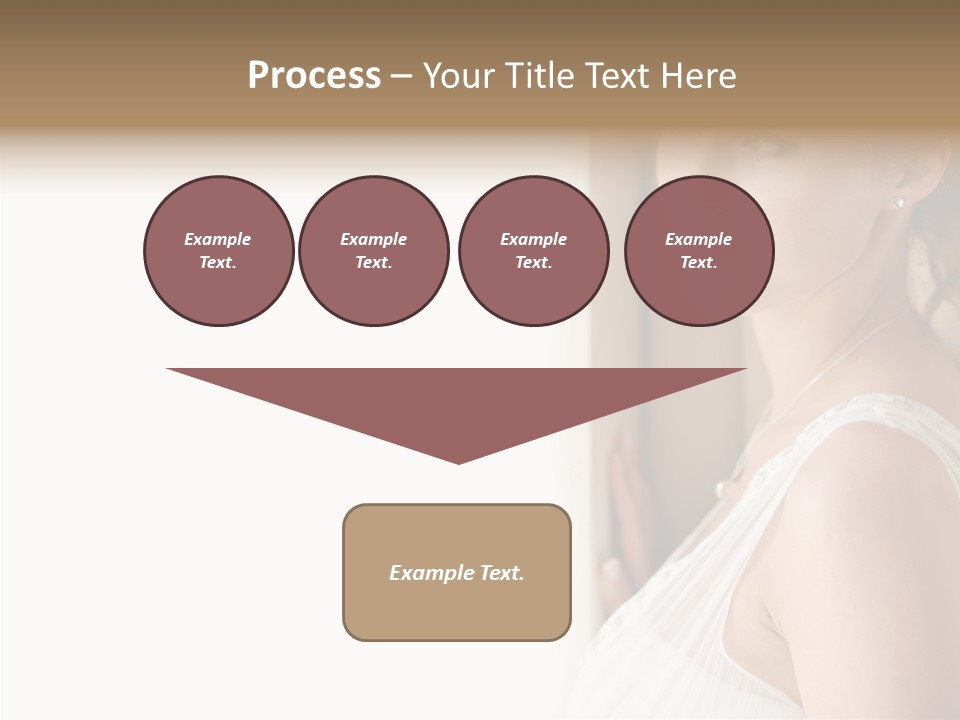 Helping Hand Grandmother Finger PowerPoint Template