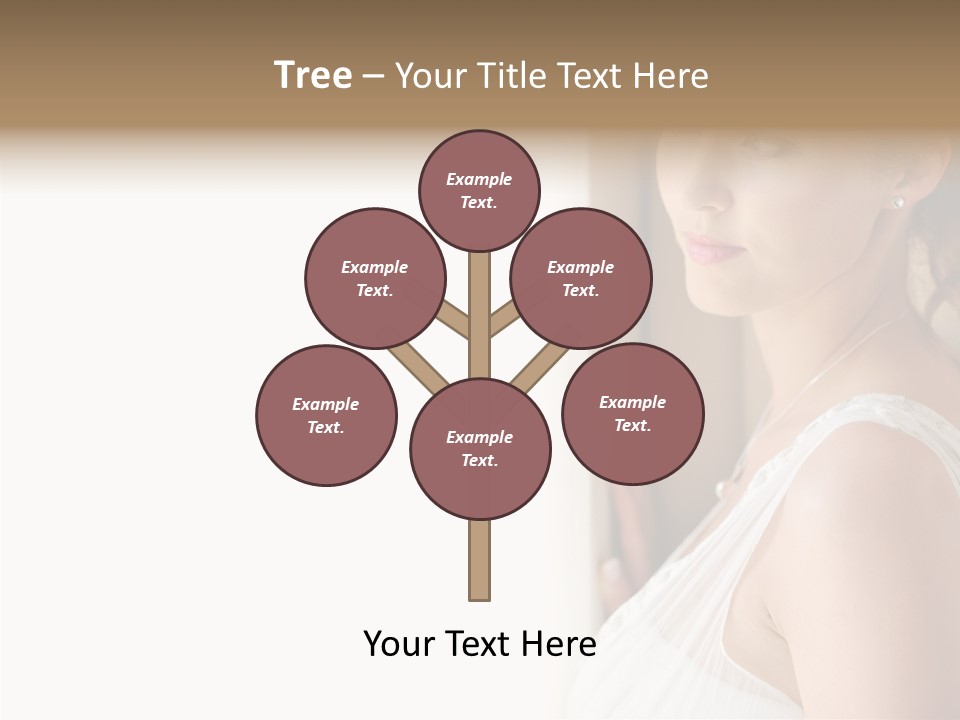 Helping Hand Grandmother Finger PowerPoint Template