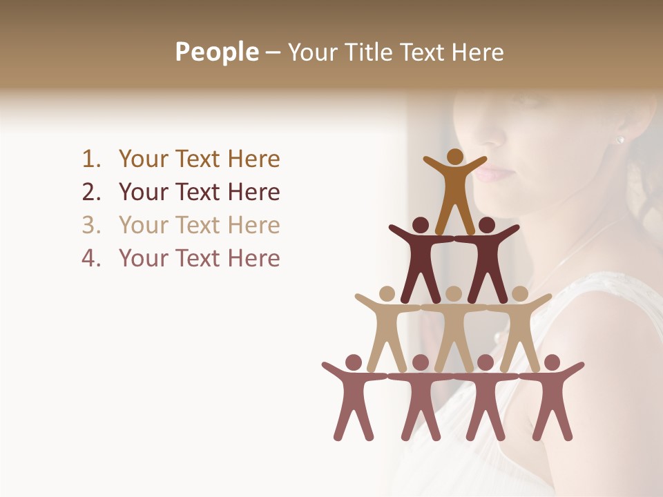 Helping Hand Grandmother Finger PowerPoint Template