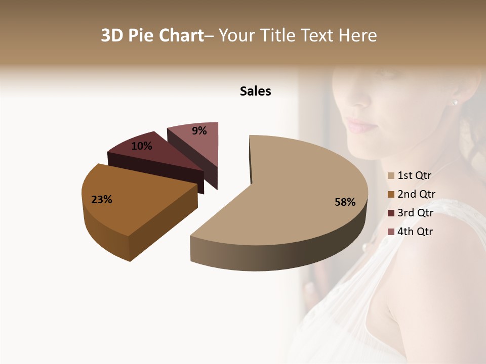 Helping Hand Grandmother Finger PowerPoint Template