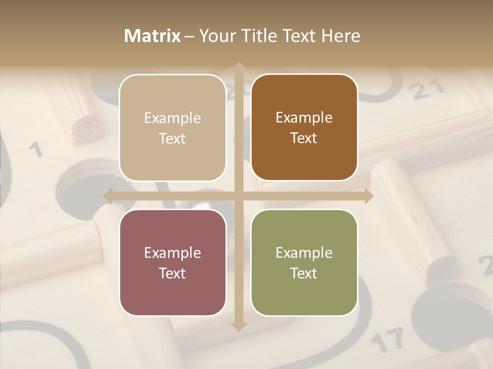 Female Aging Human PowerPoint Template