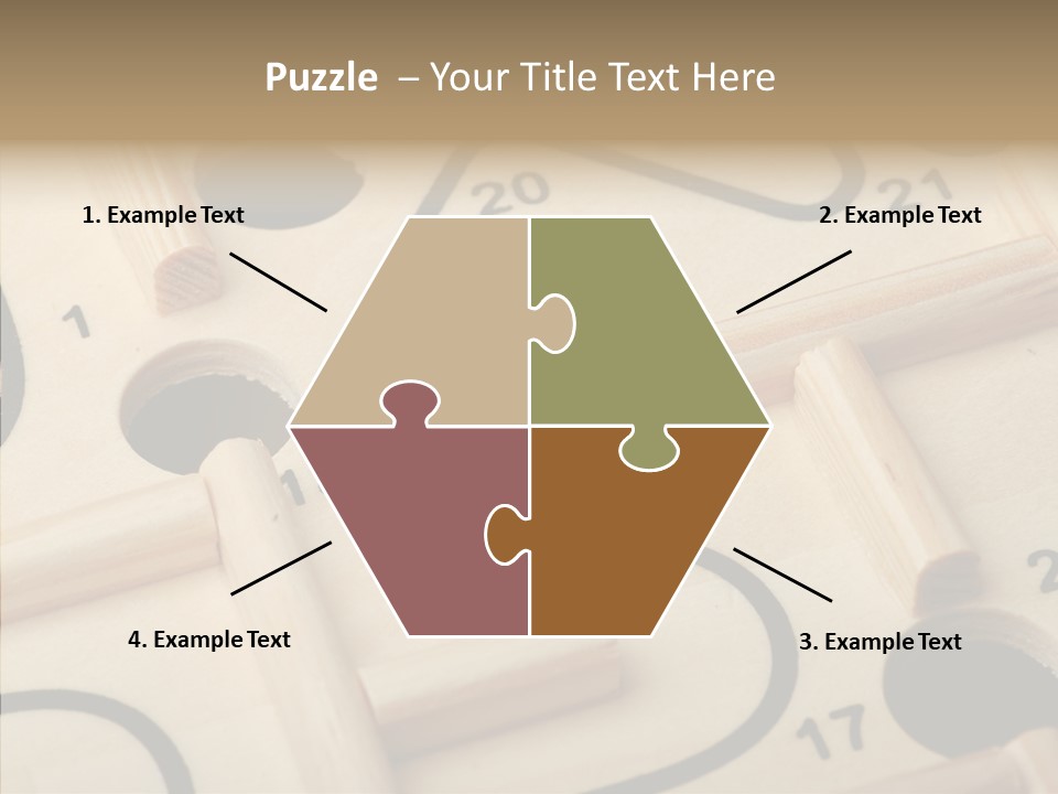 Female Aging Human PowerPoint Template