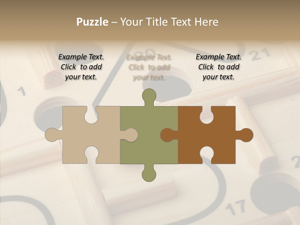 Female Aging Human PowerPoint Template