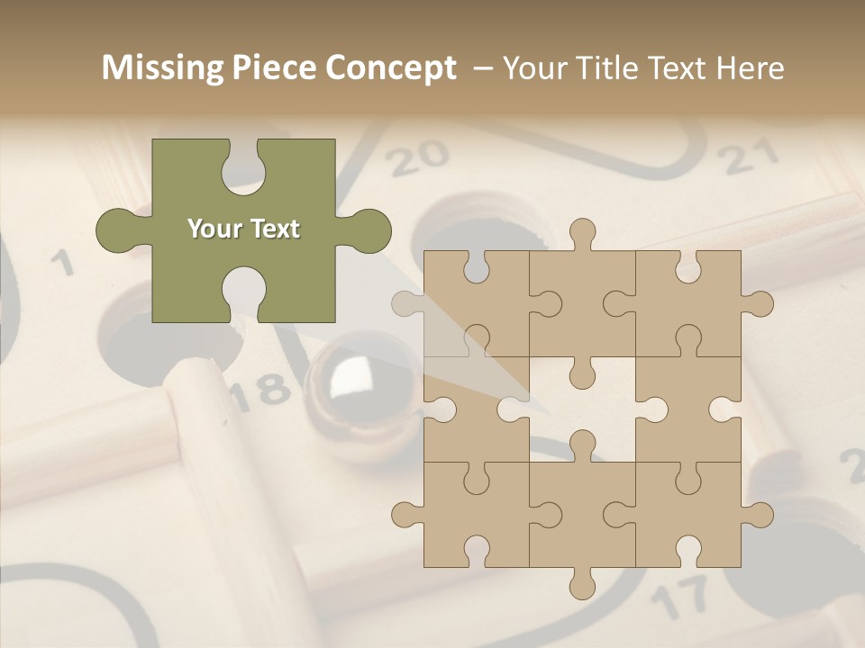 Female Aging Human PowerPoint Template