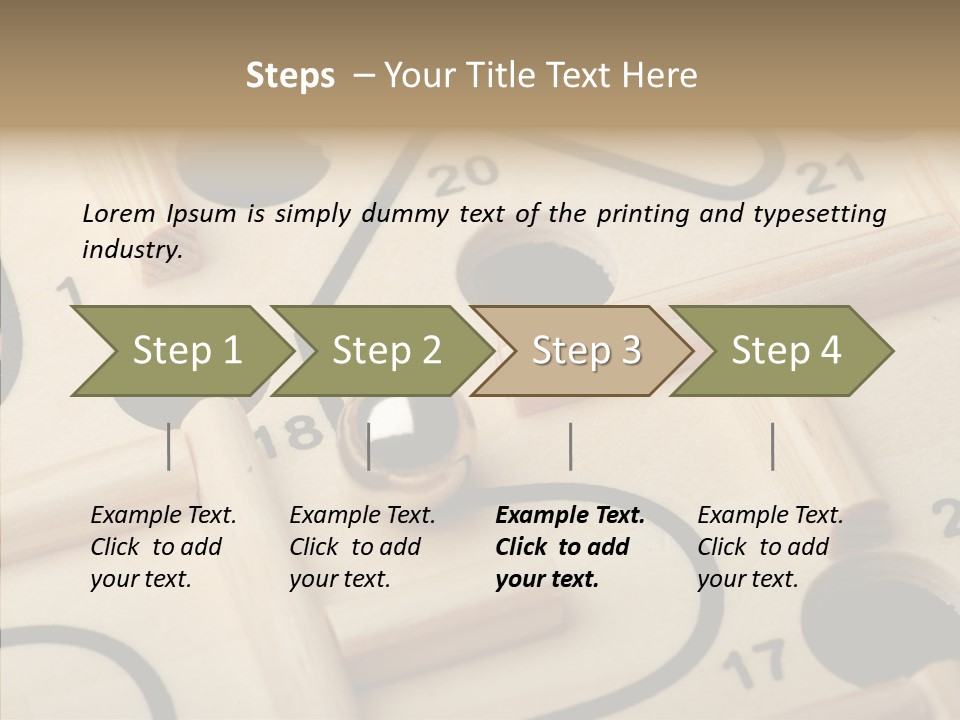 Female Aging Human PowerPoint Template