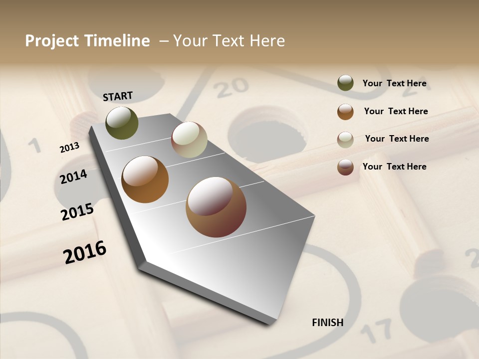 Female Aging Human PowerPoint Template