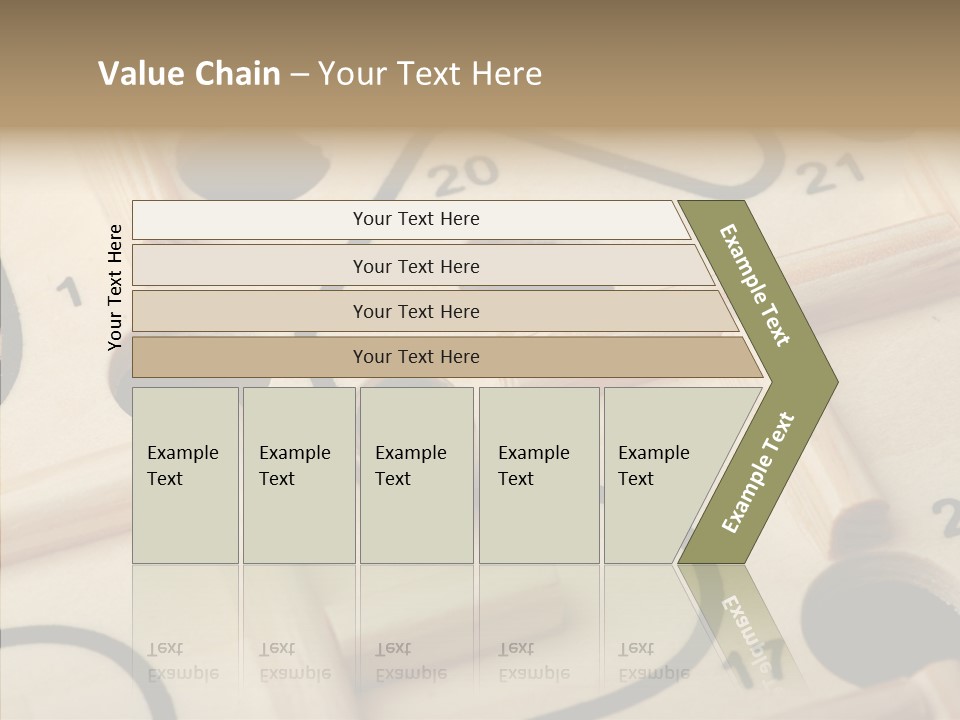 Female Aging Human PowerPoint Template