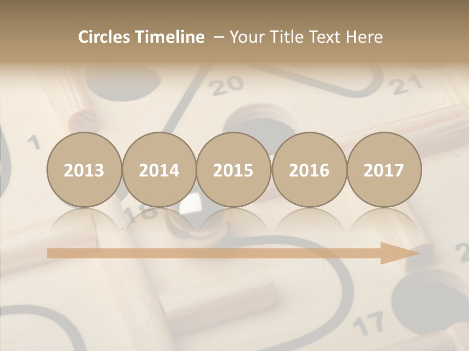 Female Aging Human PowerPoint Template