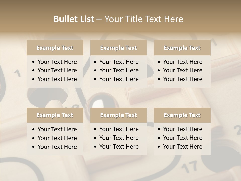 Female Aging Human PowerPoint Template