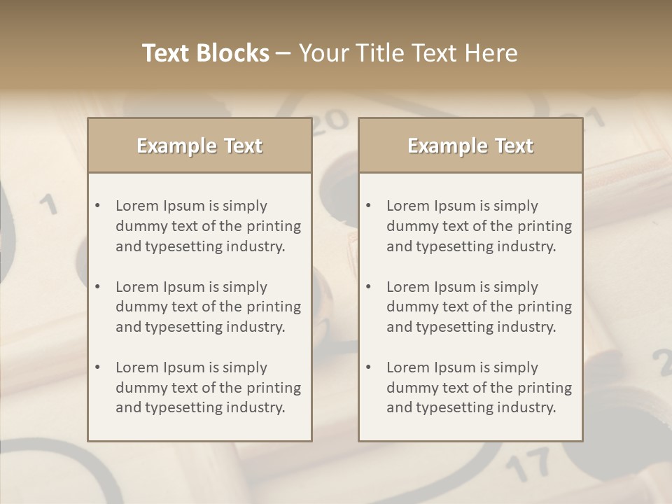 Female Aging Human PowerPoint Template