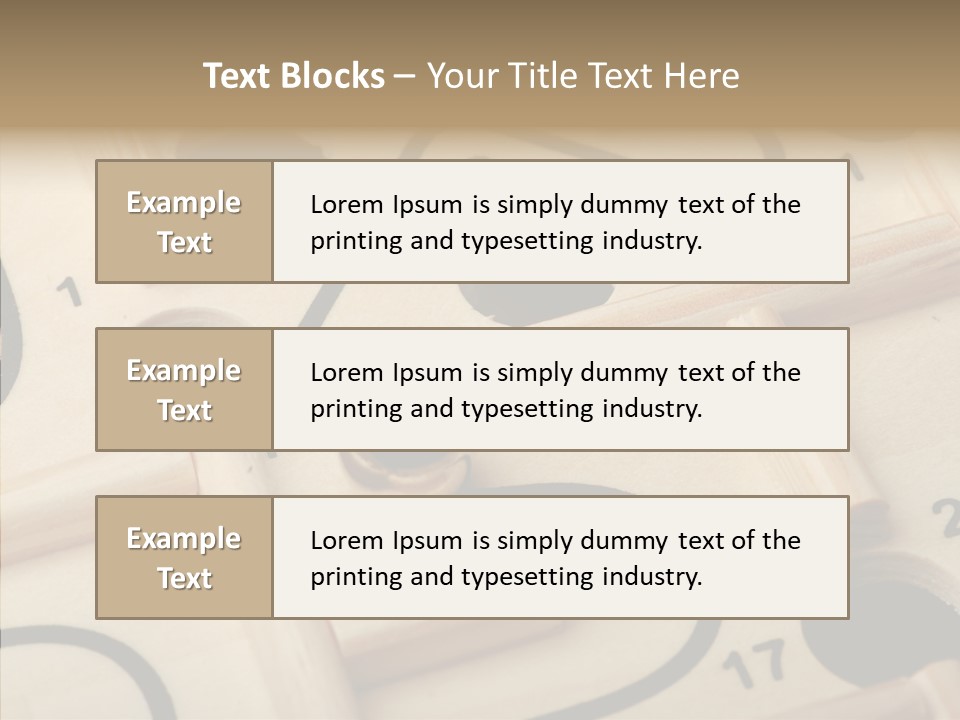 Female Aging Human PowerPoint Template