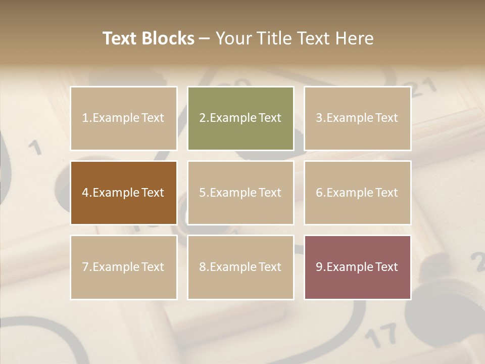 Female Aging Human PowerPoint Template