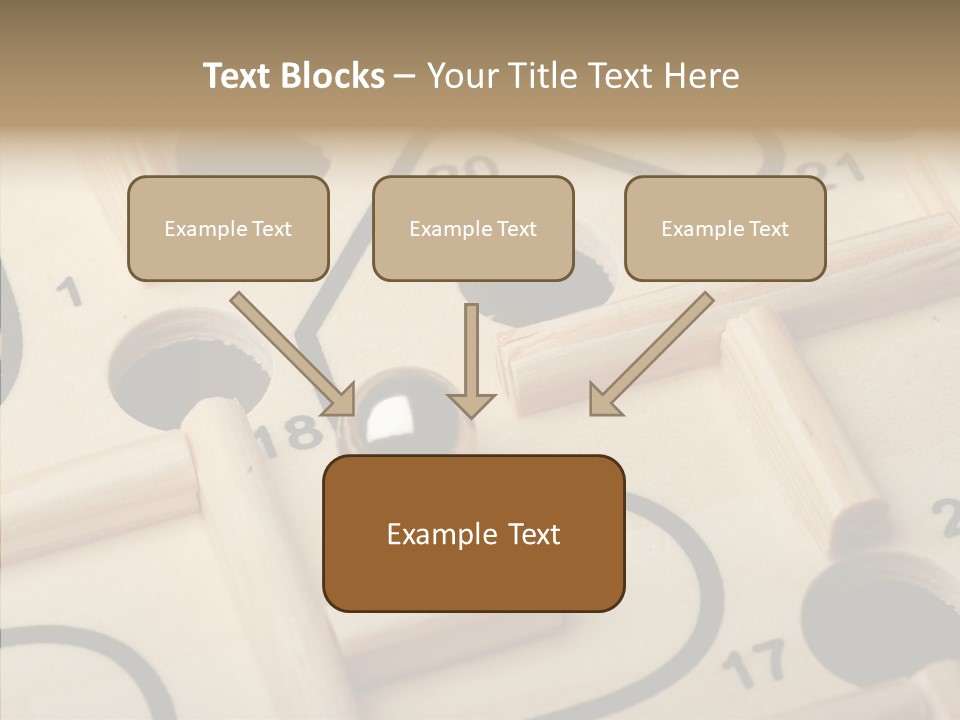 Female Aging Human PowerPoint Template
