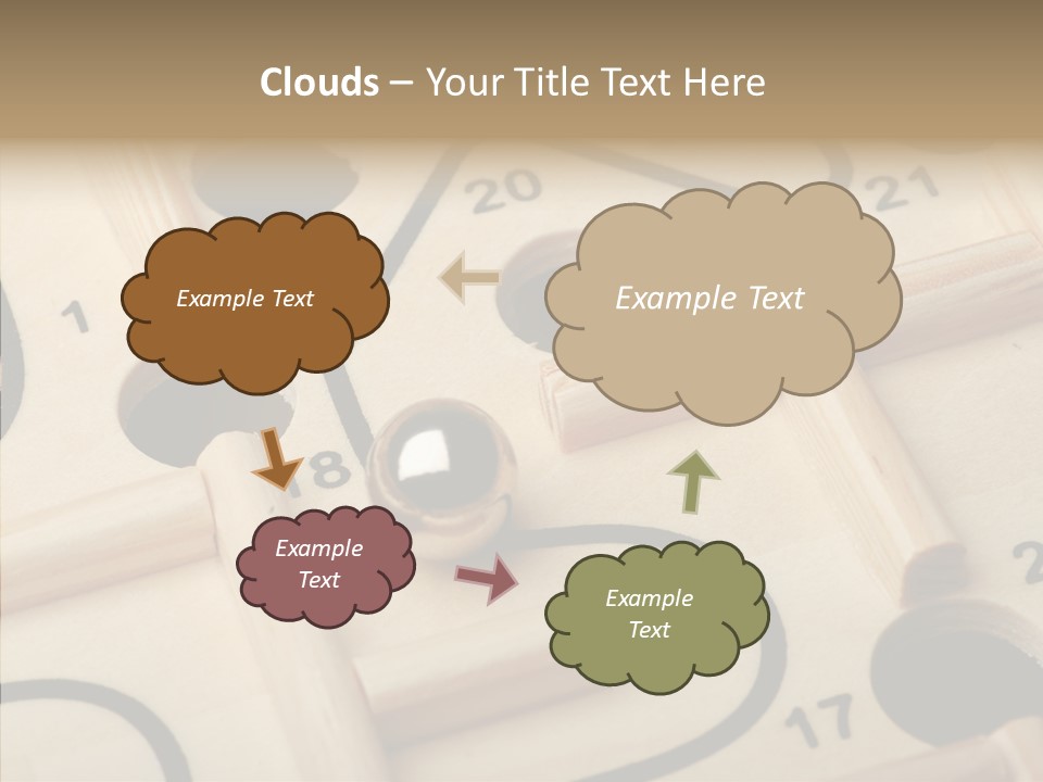 Female Aging Human PowerPoint Template