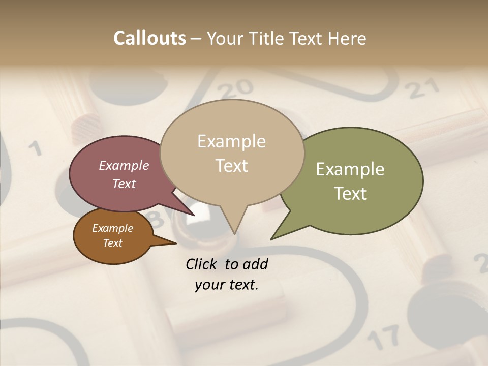 Female Aging Human PowerPoint Template