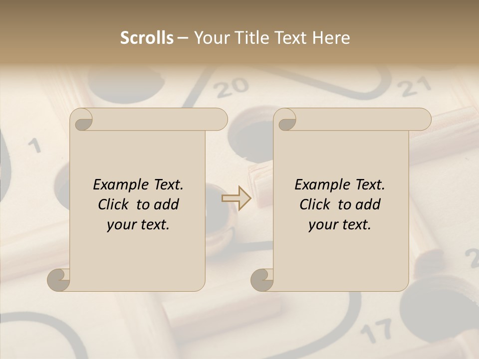 Female Aging Human PowerPoint Template