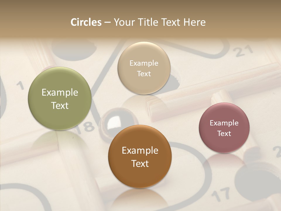 Female Aging Human PowerPoint Template