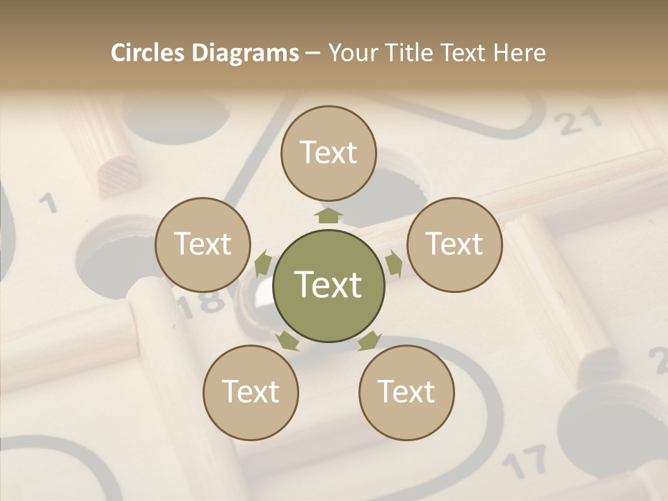 Female Aging Human PowerPoint Template