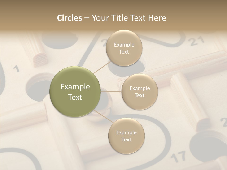 Female Aging Human PowerPoint Template