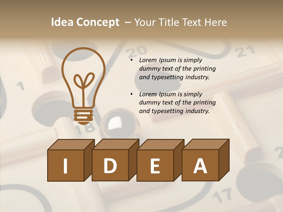 Female Aging Human PowerPoint Template